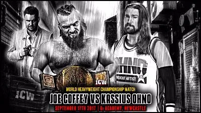 Kassius Ohno en ICW
