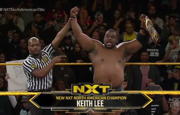 Keith Lee nuevo Campeón Norteamericano de NXT