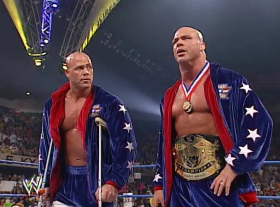 Kurt Angle habla de los planes originales junto a su hermano en WWE Kurt Angle habla de los planes originales junto a su hermano en WWE