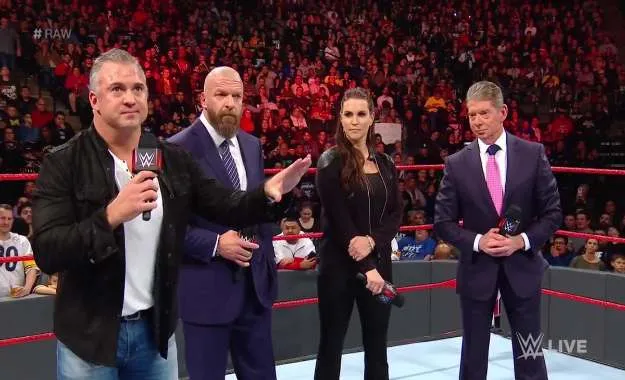 La familia McMahon y Triple H tendrán el control en RAW y Smackdown Live La familia McMahon y Triple H tendrán el control en RAW y Smackdown Live