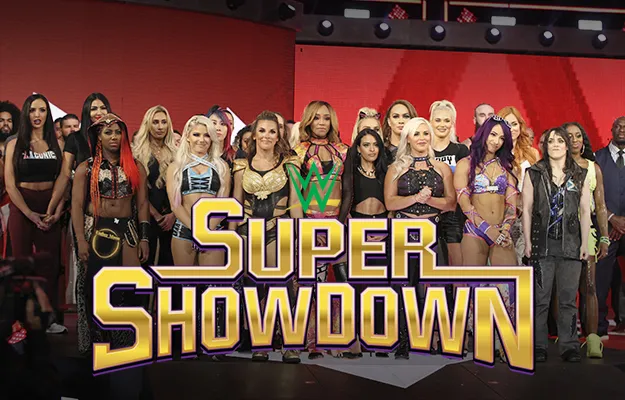 Las chicas de WWE lucharan en Super ShowDown