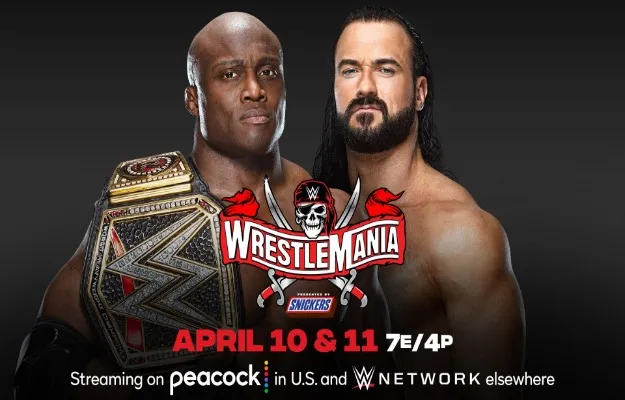 Lashley vs McIntyre Wrestlemania 37
