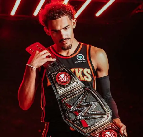 Los Atlanta Hawks de la NBA campeones de la WWE gracias a Trae Young