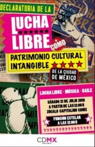 Lucha Libre declarada Patrimonio de la CDMX