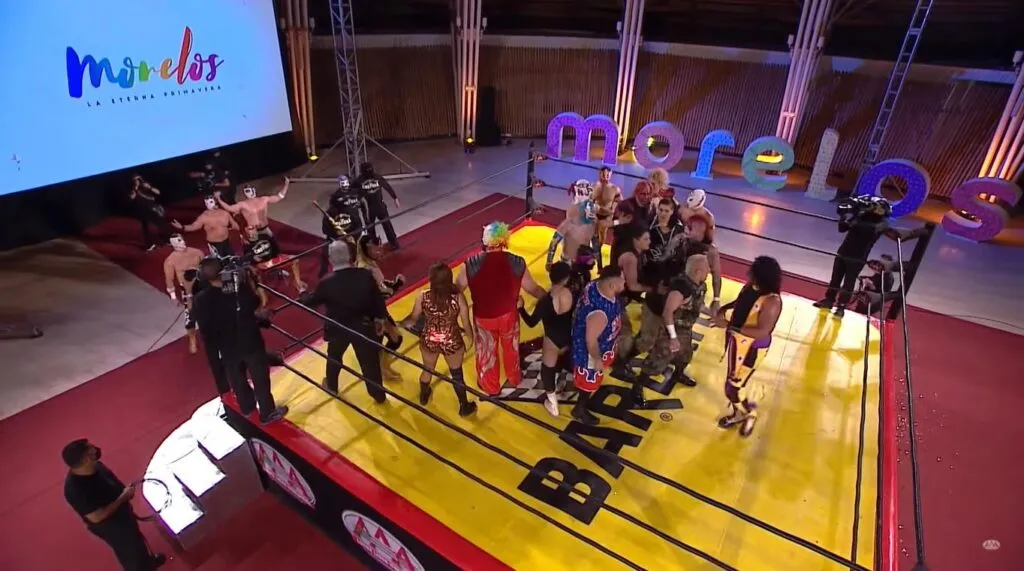 Luchadores de AAA se unen para enfrentar a los Invasores Luchadores de AAA se unen para enfrentar a los Invasores