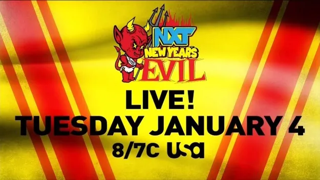 Luchas anunciadas para WWE NXT New Years Evil Luchas anunciadas para WWE NXT New Years Evil