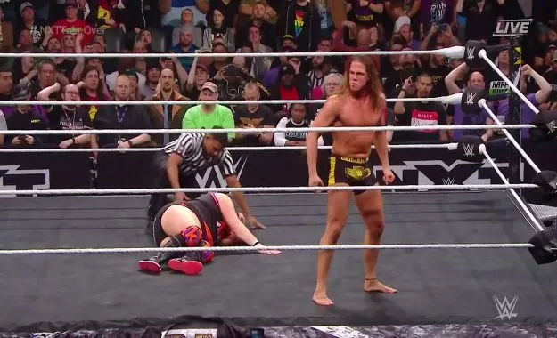 Matt Riddle gano a Kassius Ohno Matt Riddle gano a Kassius Ohno