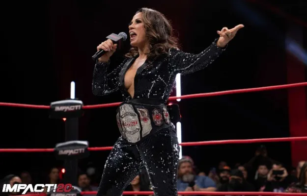 Mickie James quiere defender su Título de IMPACT en WrestleMania 38 Mickie James quiere defender su Título de IMPACT en WrestleMania 38