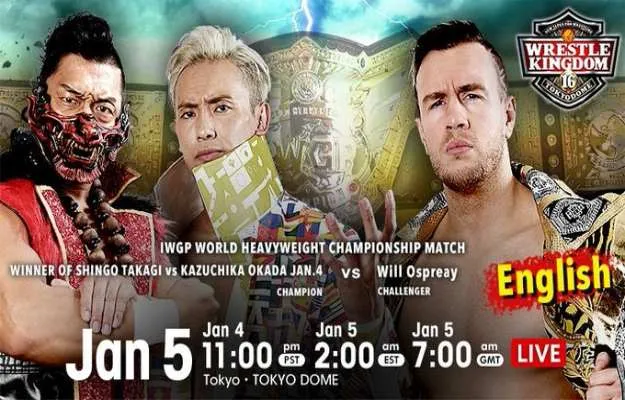 NJPW Wrestle Kingdom 16 NJPW Wrestle Kingdom 16
