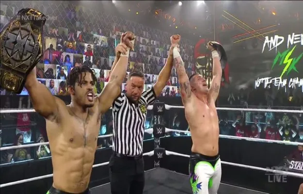 NXT TakeOver Stand & Deliver_ MSK son los nuevos campeones por parejas de NXT NXT TakeOver Stand & Deliver_ MSK son los nuevos campeones por parejas de NXT