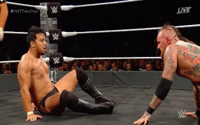 Victoria de Aleister Black en NXT Takeover Brooklyn