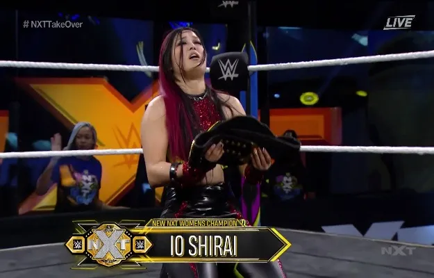 NXT Takeover_ In Your House - Io Shirai es la nueva campeona femenina de NXT