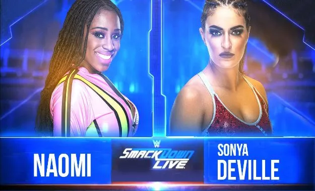 Naomi vs Sonya Deville Naomi vs Sonya Deville