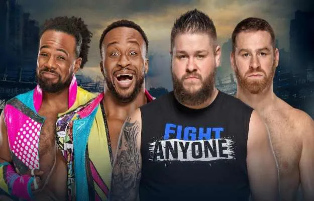 New Day se enfrentarán a Kevin Owens y Sami Zayn en WWE Stomping Grounds New Day se enfrentarán a Kevin Owens y Sami Zayn en WWE Stomping Grounds