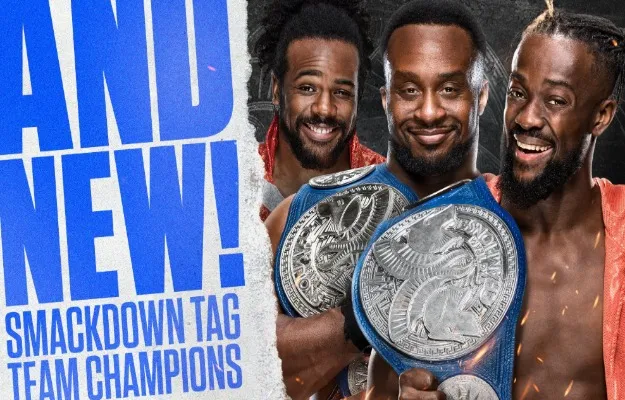 New Day son los nuevos campeones Tag Team de WWE SmackDown
