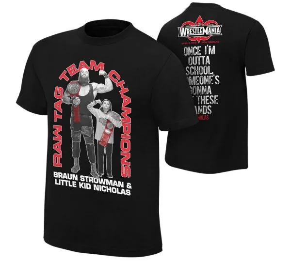 Nicholas ya tiene producto de merchandising en la WWE