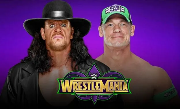 Novedades del estado del Undertaker vs John Cena en Wrestlemania 34 Novedades del estado del Undertaker vs John Cena en Wrestlemania 34