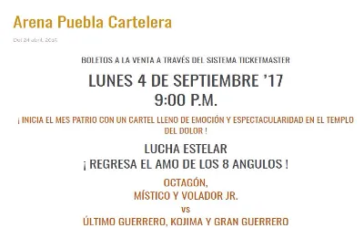 Octagón regresa al CMLL