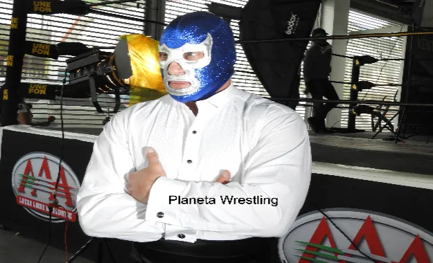 Palabras de Blue Demon Jr. previo a su duelo en Triplemanía
