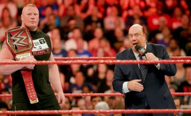 Paul Heyman responde al ultimatum de Kurt Angle a Brock Lesnar en WWE RAW