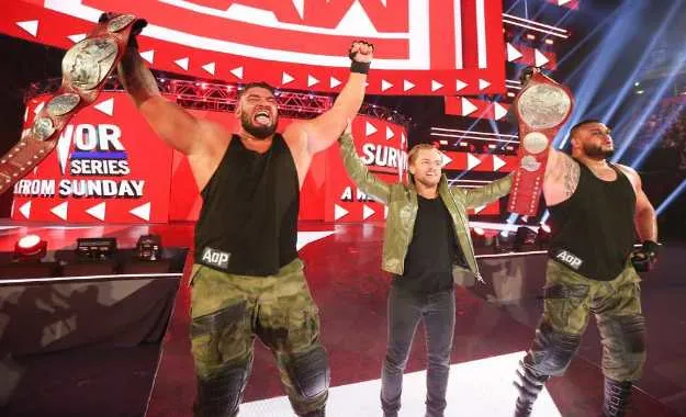 Posible razón por la que AOP ganaron los campeonatos por parejas de RAW Posible razón por la que AOP ganaron los campeonatos por parejas de RAW