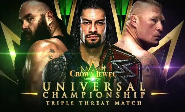 Posible spoiler del combate por el campeonato Universal en Crown Jewel Posible spoiler del combate por el campeonato Universal en Crown Jewel