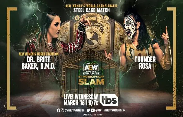 Previa AEW Dynamite St. Patrick's Day Slam 16 de Marzo 2022 Previa AEW Dynamite St. Patrick's Day Slam 16 de Marzo 2022