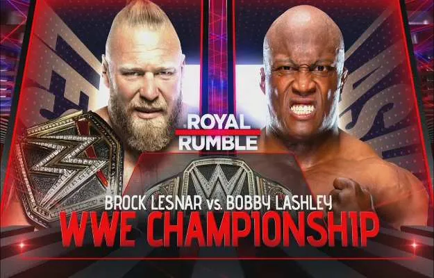 Previa Brock Lesnar vs. Bobby Lashley por el campeonato WWE en Royal Rumble 2022