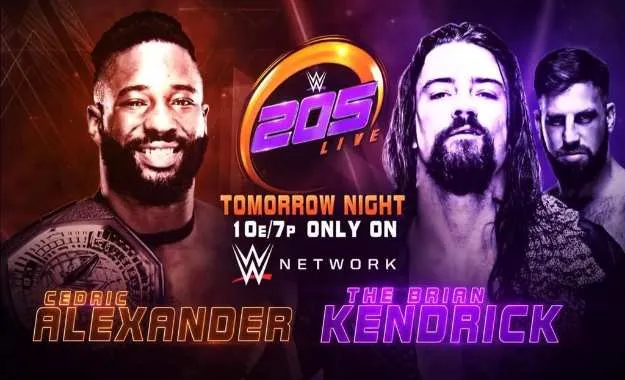 Previa WWE 205 Live 31 de Julio