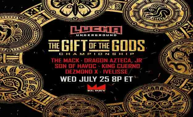 Lucha Underground 25 de Julio (Cobertura y resultados en directo) Lucha Underground 25 de Julio (Cobertura y resultados en directo)
