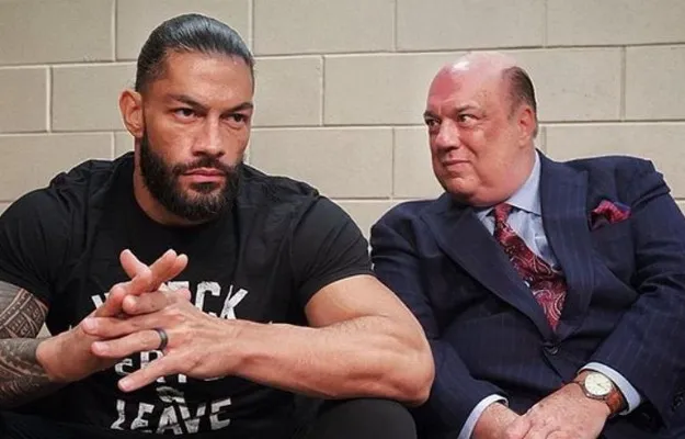 Pual Heyman Roman Reigns Paul Heyman Roman Reigns