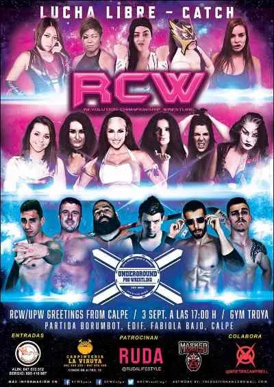 RCW UPW Greetings From Calpe 3 de Septiembre