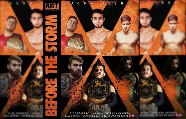 RIOT Wrestling presenta RIOT Before The Storm RIOT Wrestling presenta RIOT Before The Storm