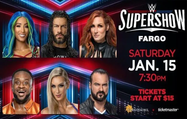 Resultados de WWE Supershow Fargo (15 de enero)
