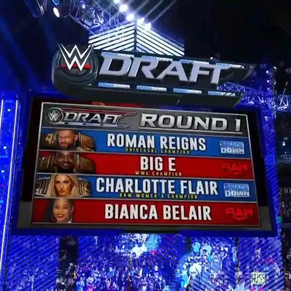 Resultados de la primera ronda del WWE Draft 2021