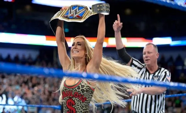 Revelada la razón de la coronación de Carmella como campeona de SmackDown Revelada la razón de la coronación de Carmella como campeona de SmackDown