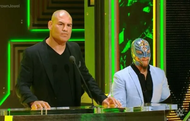 Rey Mysterio y Cain Velasquez Rey Mysterio y Cain Velasquez