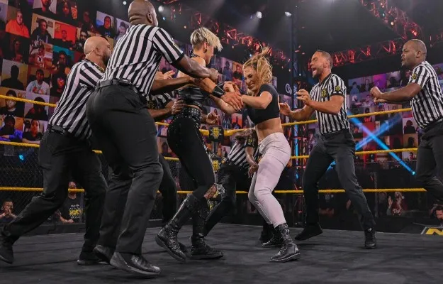 Rhea Ripley vs Raquel Gonzalez Rhea Ripley vs Raquel Gonzalez