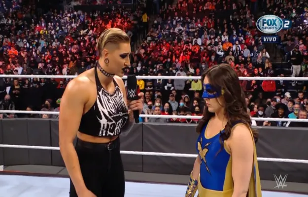 Rhea Ripley y Nikki A.S.H