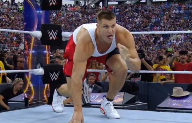 Rob Gronkowski WWE Rob Gronkowski WWE