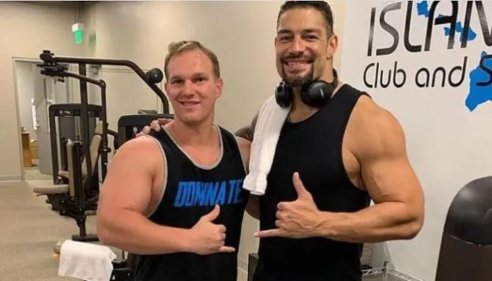 Roman Reigns entrenando para su regreso