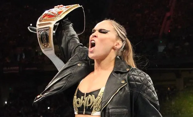 Ronda Rousey Wrestlemania 1