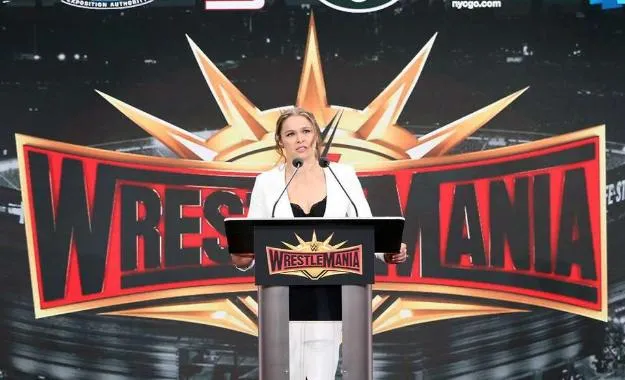 Ronda Rousey Wrestlemania 35
