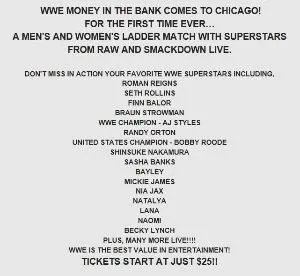 Roster MITB 2018