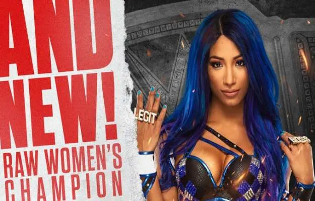 Sasha Banks se convierte oficialmente en la nueva campeona de WWE RAW Sasha Banks se convierte oficialmente en la nueva campeona de WWE RAW