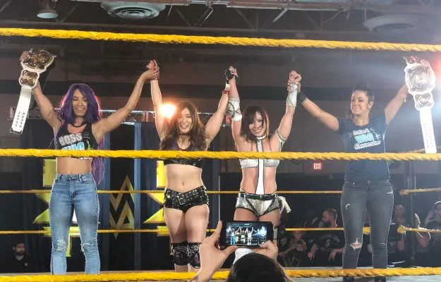 Sasha Banks y Bayley en NXT