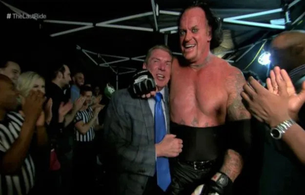 THE UNDERTAKER VINCE MCMAHON