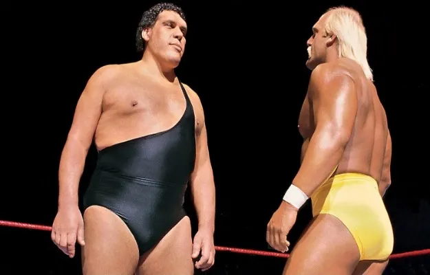 ANDRE THE GIANT HULK HOGAN