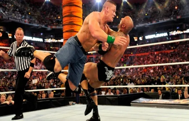 JOHN CENA THE ROCK JOHN CENA THE ROCK