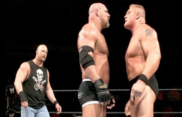 BROCK LESNAR GOLDBERG BROCK LESNAR GOLDBERG